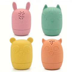 Eco Friendly Animal Bath Toy Set for Kids