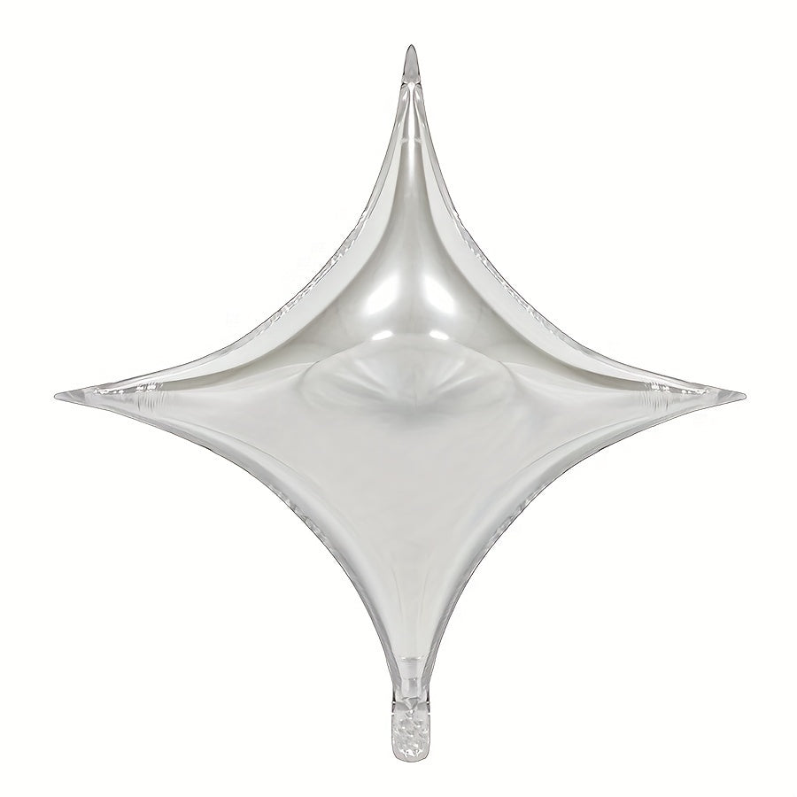 5pcs 10 Inch Four-pointed Star Mylar Balloons Birthday Wedding Party Decor