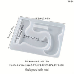 Resin Phone Stand Silicone Casting Molds for Photo Display