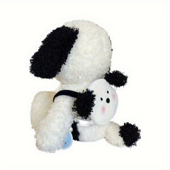 Fluffy Backpack Puppy Plush Toy - Home Decor, Birthday Gift, Photo Prop