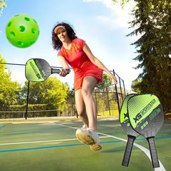 Pickleball Set 2 Paddles 4 Balls Paddle Bag Adult Kids Beginners