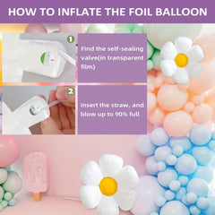Colorful Balloons 157pcs Rainbow Balloons Garland