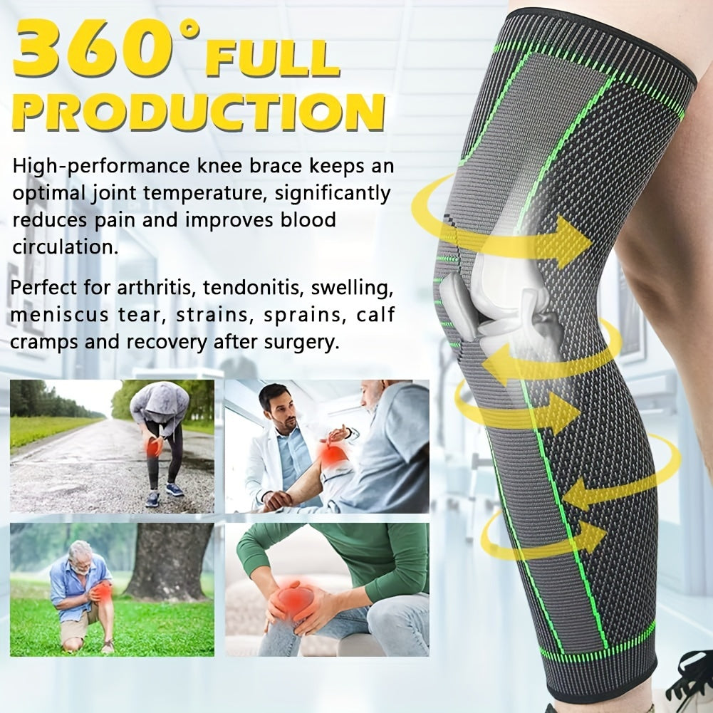 2PCS Soft Breathable Cycling Knee Pads for Men Women