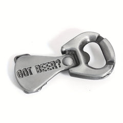 3D Stereoscopic Cans Pull Ring Beer Zinc Alloy Metal Belt Buckle