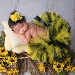 Newborn Bee Tutus Yellow And Tutus Bee Costumes Little Bees Halloween Tutus