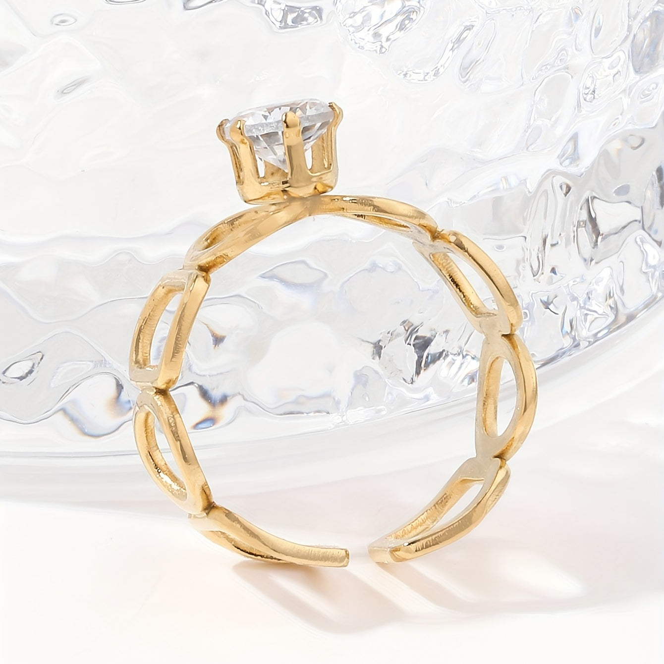 Custom Stainless Steel Ring - Personalized Engraved Band