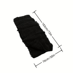 Halloween Scary Fabric Decoration - Haunted House Outdoor Party 30in 72in
