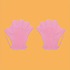 Silicone Webbed Gloves with Adjustable Strap for Water Sports