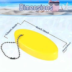 Waterproof Floating Keychain for Diving Swimming Fishing