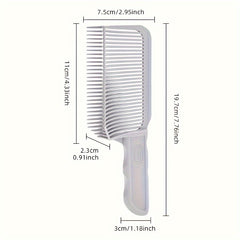 Barber Fade Comb Heat Resistant Bristle Flat Top Hair Cutting Comb