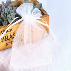20pcs Drawstring Mesh Bags Wedding Gift Bags for Parties