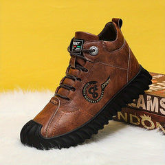 Men's Vintage Lace Up High Top Boots
