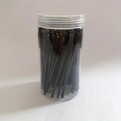 100pcs Eyelash Mascara Wands Lash Brushes Applicator Makeup Kits