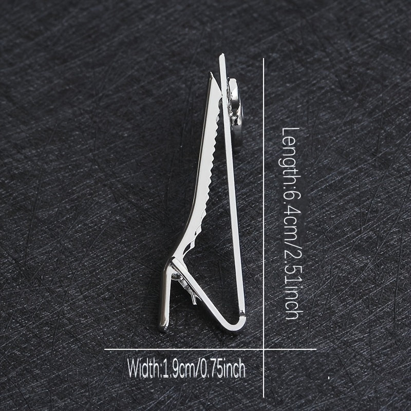 Musical Note Tie Clips Men's Shirt Tie Clip Business Shirt Musical Note Tie Clip