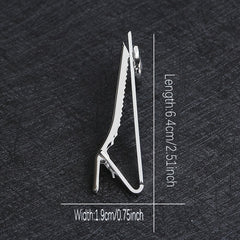 Musical Note Tie Clips Men's Shirt Tie Clip Business Shirt Musical Note Tie Clip