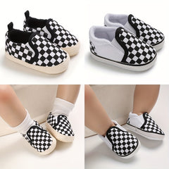 Baby Boys Slip On Sneakers Lightweight Non Slip Walking Shoes