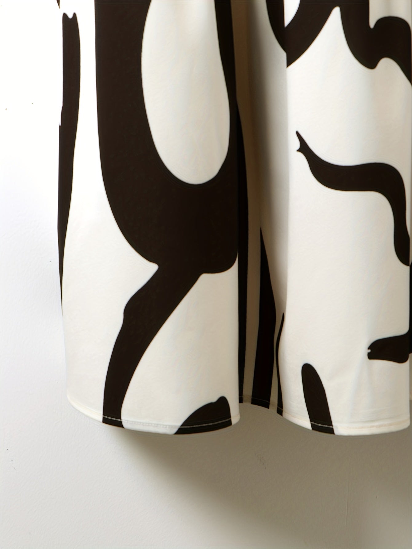  Graffiti Print Maxi Dress