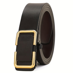 Men's Business Leather Belt PU Leather Versatile Belt