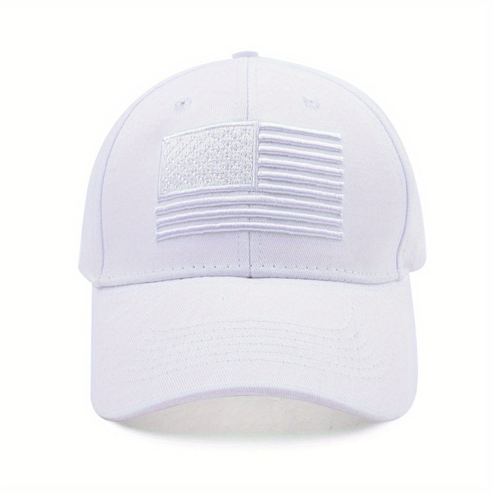Flag Embroidery Baseball Cap Patriotic Independence Dad Hat