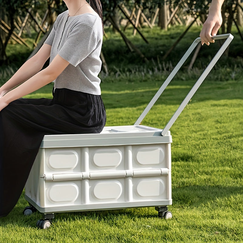 Outdoor Camping Storage Box Folding Suitcase Car Trunk Organizer