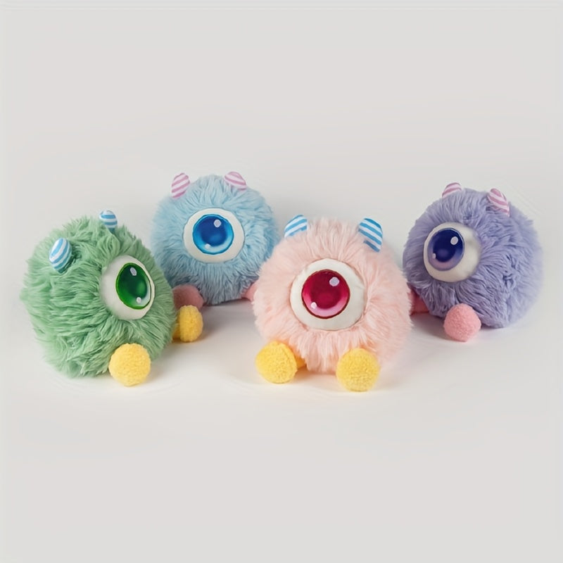 WOOFABLE One Eyed Monster Plush Toy Green Stuffed Animal Halloween Gift