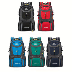 Men's Large Capacity Outdoor Backpack Sports Polyester Mountaineering Bag