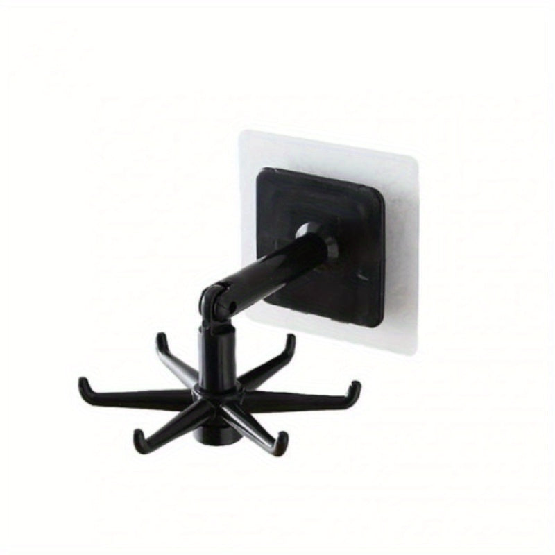 360&deg; Rotating Kitchen Storage Hook with 7 Claws Multifunctional Utensil Rack