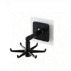 360&deg; Rotating Kitchen Storage Hook with 7 Claws Multifunctional Utensil Rack