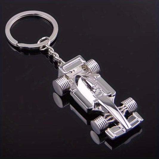 Sports Car Shaped Key Chain Pendant Zinc Alloy Key Ring Gift