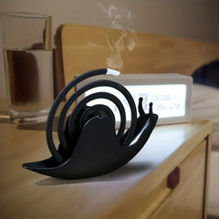 Snail Mosquito Coil Holder Iron Tray Fireproof Ash Burner Home Decor