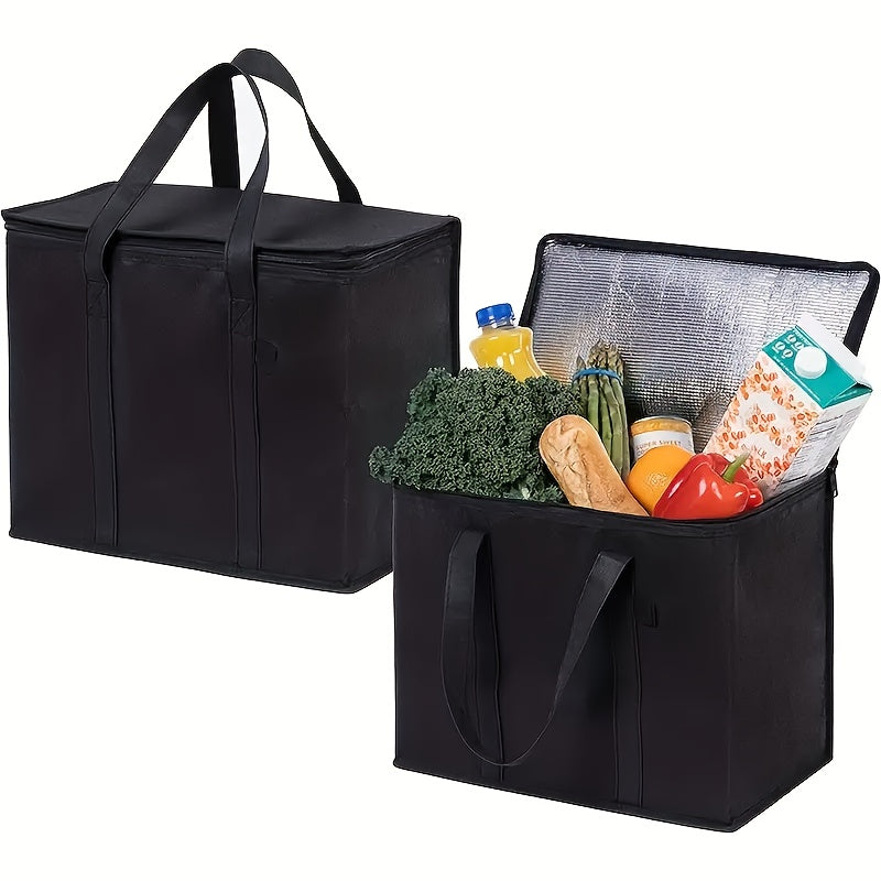 Portable Aluminum Foil Insulation Bag for Outdoor Picnic