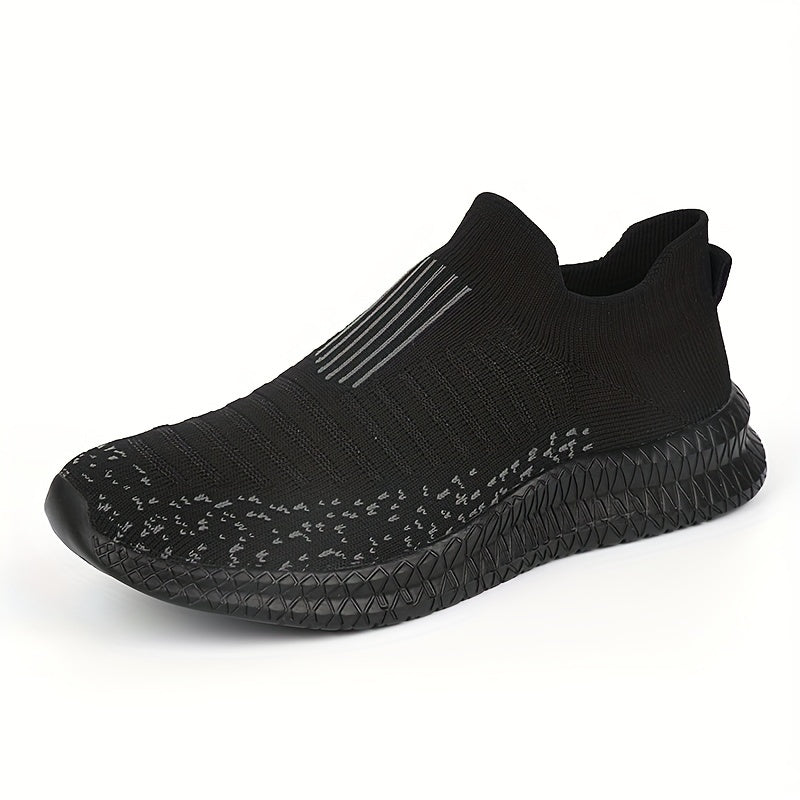 Men's Knitted Lightweight Slip On Casual Shoes