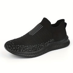Men's Knitted Lightweight Slip On Casual Shoes