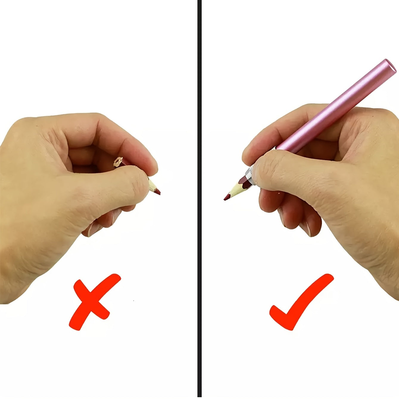Adjustable Pencil Extender Set for Art School & Office Writing