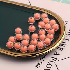 10pcs 12mm Acrylic Inner Round Beads DIY Jewelry Accessories