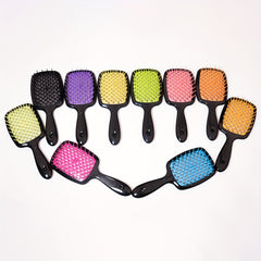 Hollow Mesh Hair Comb Anti Static Detangling Comb Scalp Massage Hair Comb