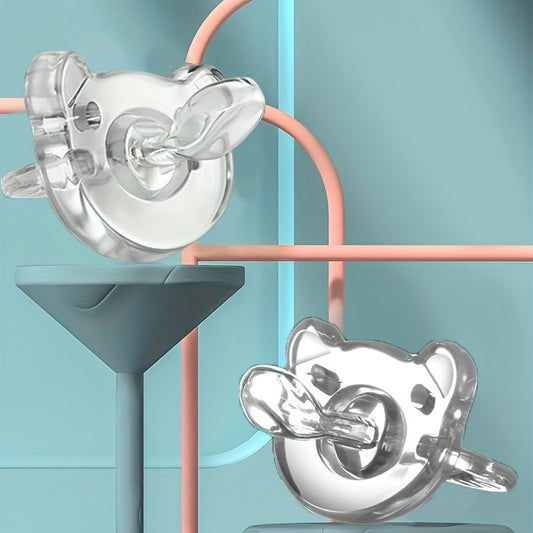 Baby Pink Green Silicone Pacifier