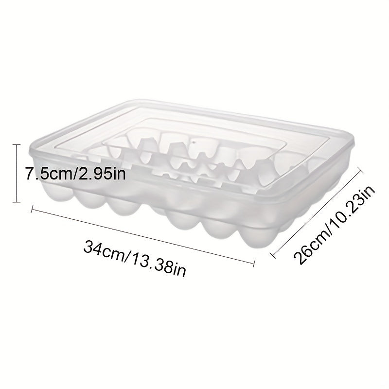 34 Grid Egg Box Dumpling Storage Box Large Capacity Kitchen Preserv