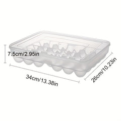 34 Grid Egg Box Dumpling Storage Box Large Capacity Kitchen Preserv