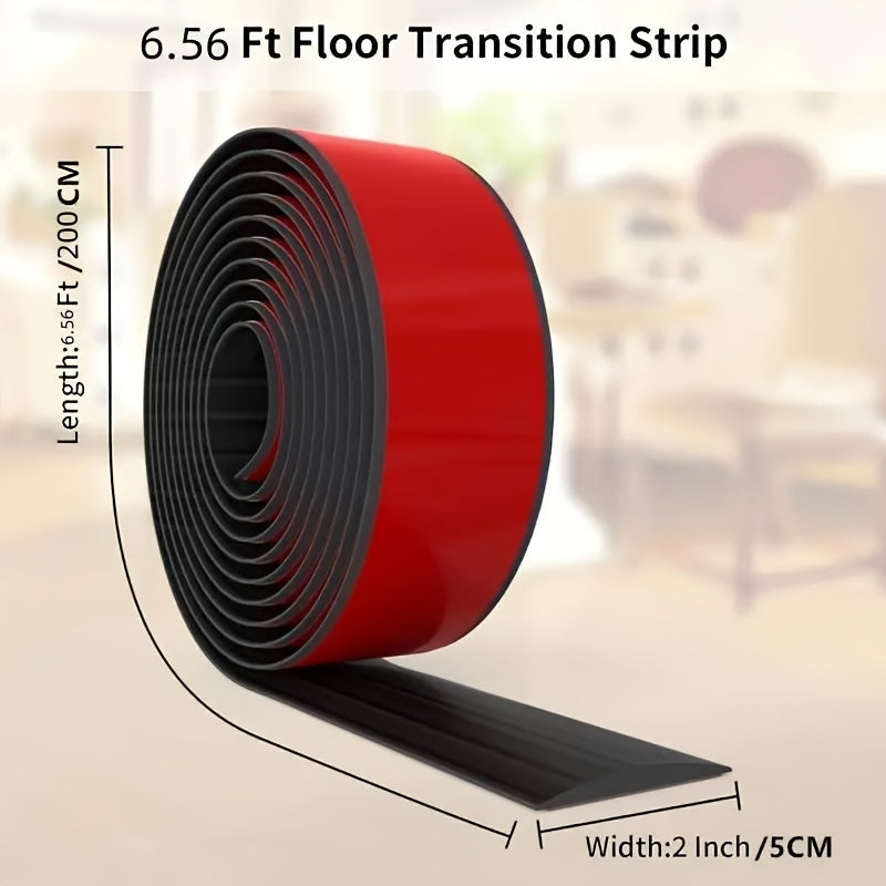 6 56ft Floor Transition Strip Self Adhesive PVC Edging Trim Strip