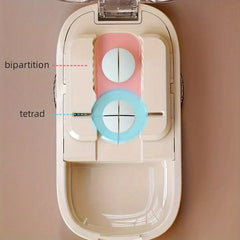 Tablet Slicer And Dispenser Portable Tablet Distributor