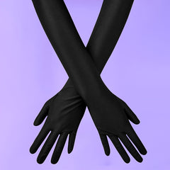 Women's Vintage 1920s Long Gloves & Elbow Length Gloves with Pointed Cuff