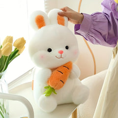 Rabbit Plush Toy Soft Stuffed Animal Home Decor Car Accessory Gift