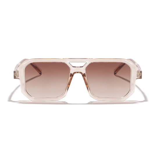 Top Bar Aviator Sunglasses Square Frame Outdoor Glasses UV400