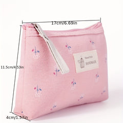 Waterproof Printed Makeup Bag Small Zipper Wash Bag