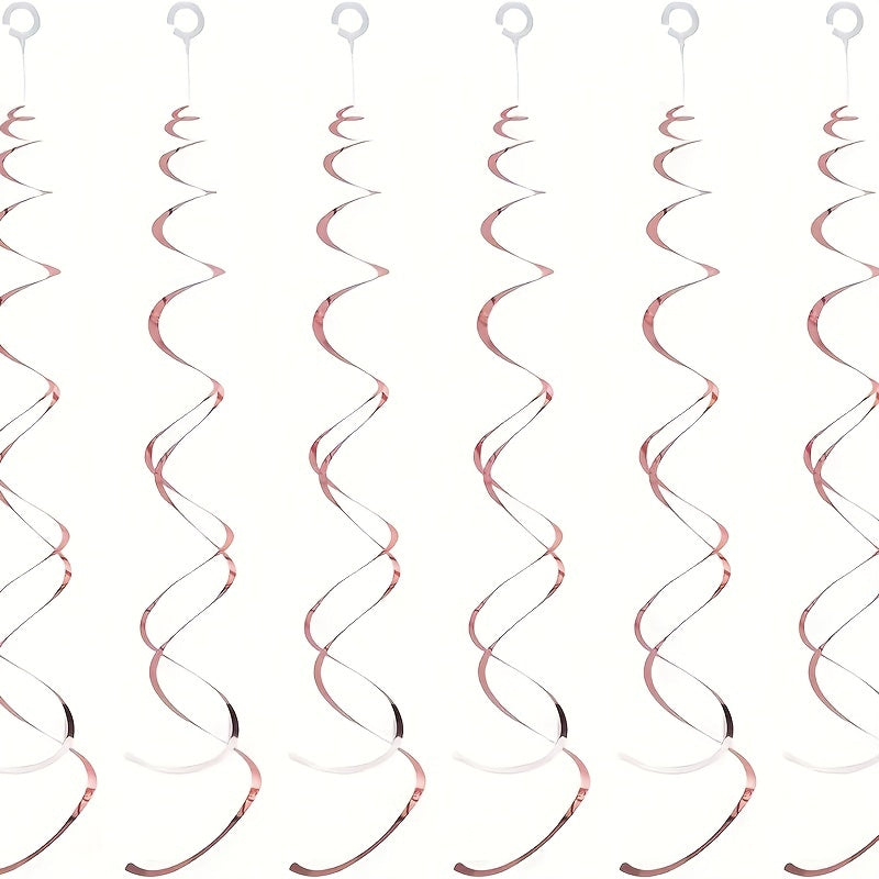 30pcs Foil Swirl Hanging Decoration Party Supplies