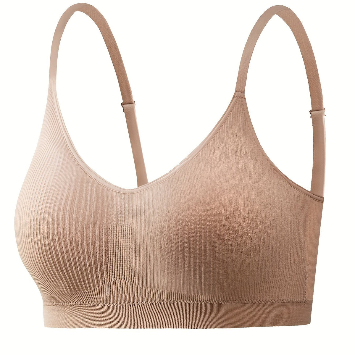 Textured Solid Wireless Bras Women's Intimates Lingerie