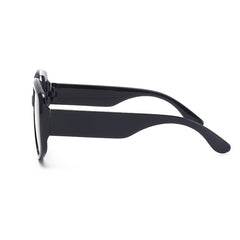 Irregular Square Large Frame Sunglasses Punk Oversized Women Gradient Eyeglasses