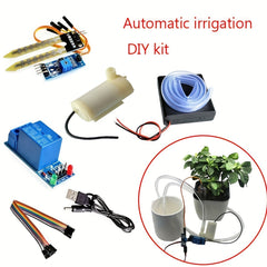 Garden Bonsai Auto Irrigation System Micro Drip Sensor Water Pumping