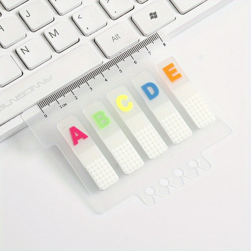 1pc Transparent Printed Sticky Notes for School Home Office